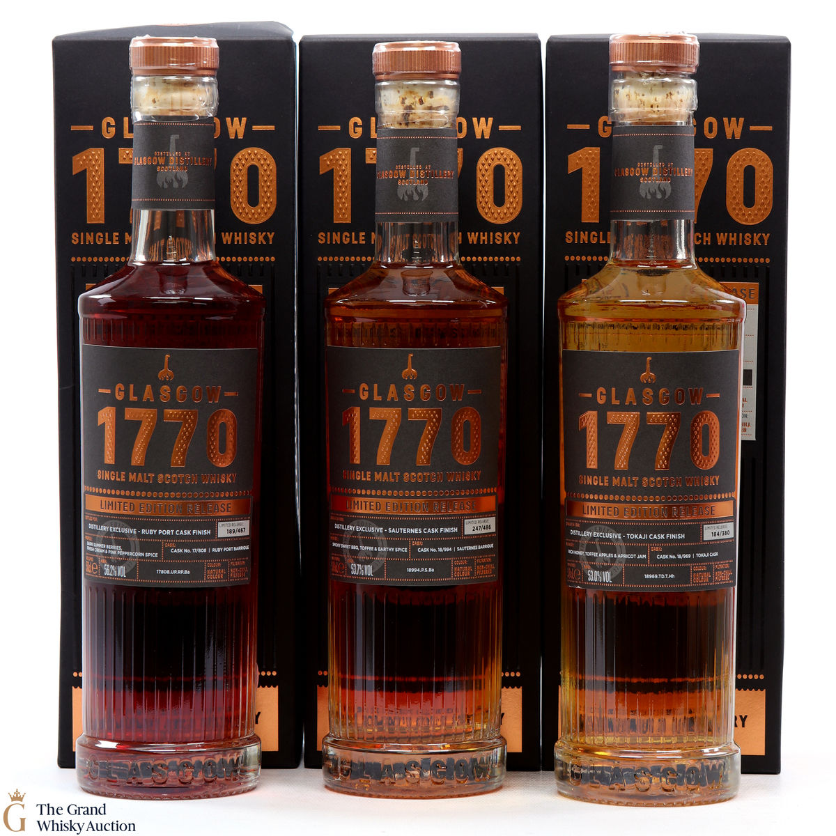 Glasgow - 1770 - Limited Editions (3 x 50cl)