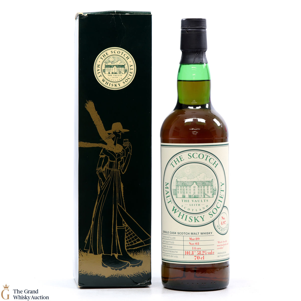 Highland Park - 14 Year Old 1989 SMWS 4.97 Rich Seville Marmalade and cordite