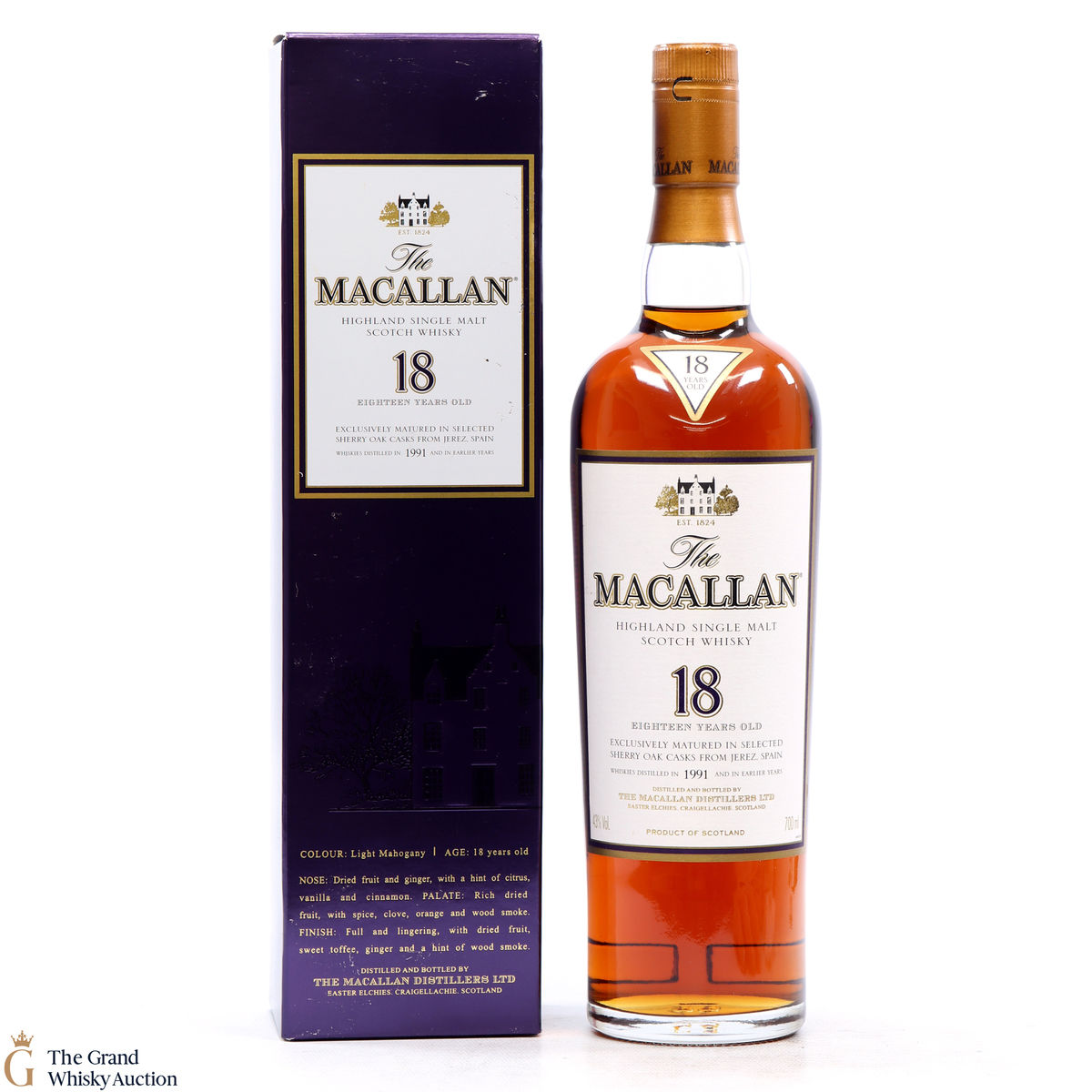 Macallan - 18 Year Old - 1991