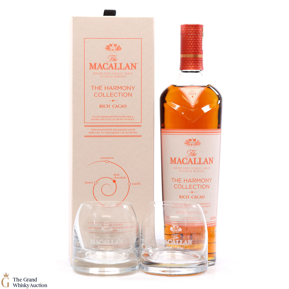 Macallan - The Harmony Collection Rich Cacao + 2 x Glasses