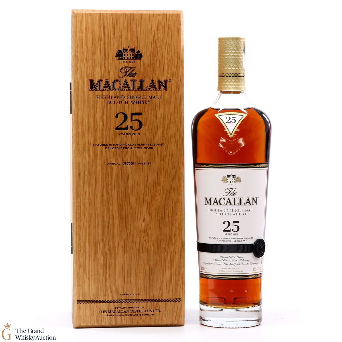 Macallan - 25 Year Old - Sherry Oak - 2021
