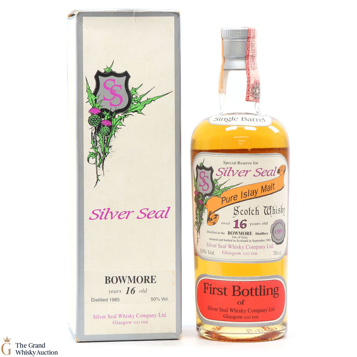 Bowmore - 16 Year Old - 1985 Silver Seal - First Bottle