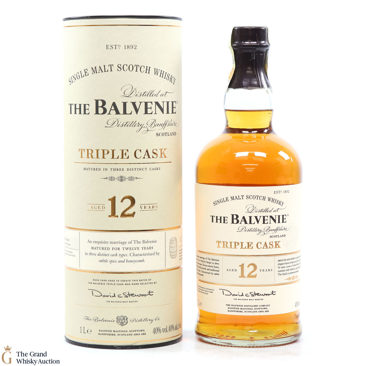 Balvenie - 12 Year Old - Triple Cask (1L)