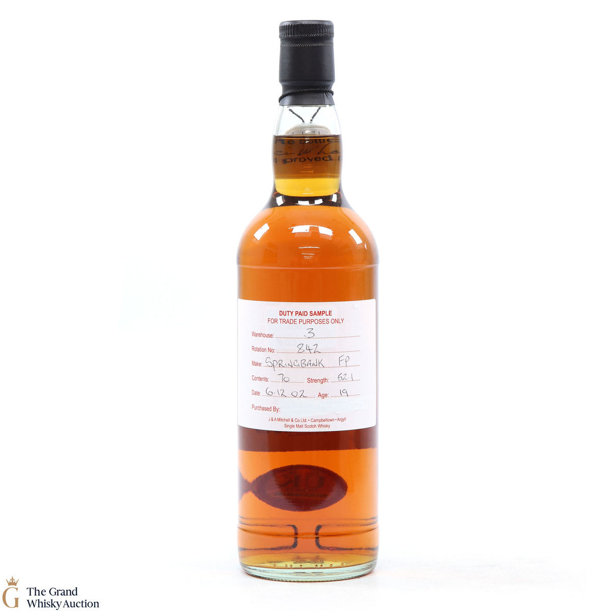 Springbank - 19 Year Old Fresh Port Cask 2002 Duty Paid Sample 
