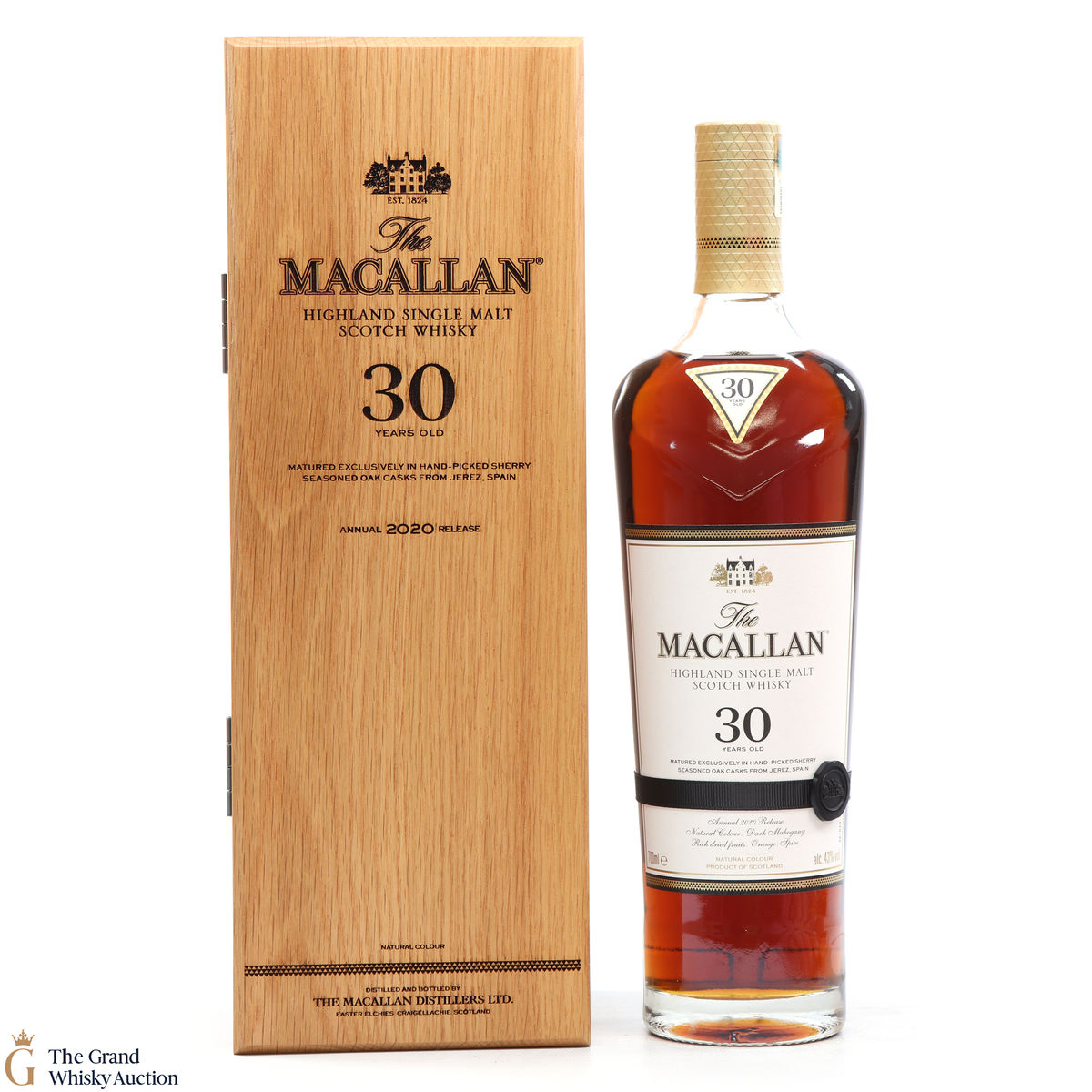 Macallan - 30 Year Old Sherry Oak - 2020