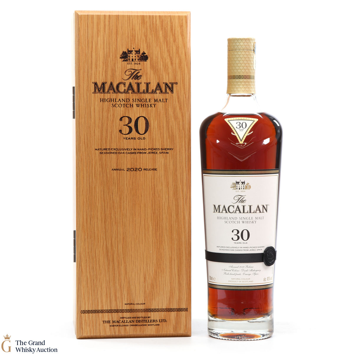 Macallan - 30 Year Old Sherry Oak - 2020