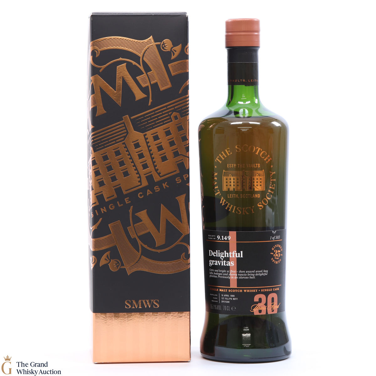 Glen Grant - 30 Year Old SMWS 9.149 - Delightful Gravitas