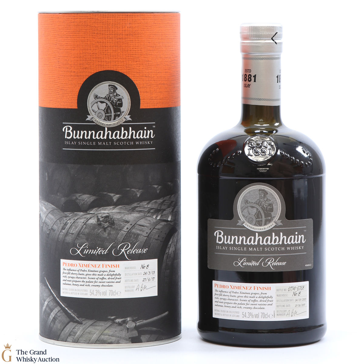 Bunnahabhain - 2003 - Limited Release - Pedro Ximénez Finish