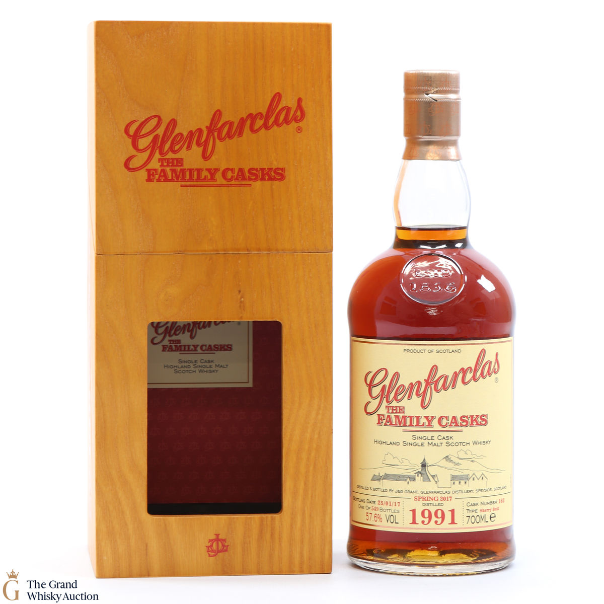 Glenfarclas - 1990 Family Cask #163 - Spring 2017