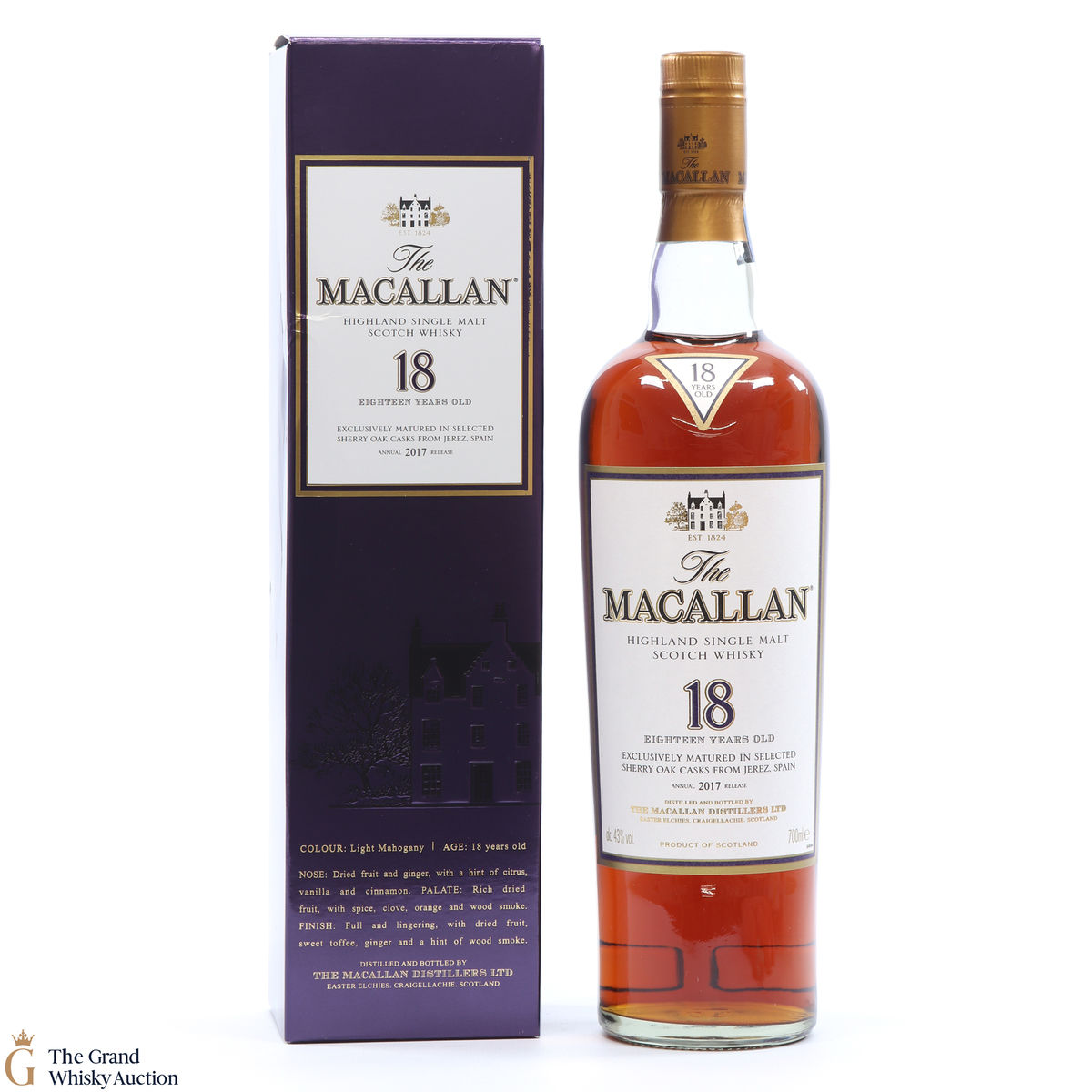 Macallan - 18 Year Old - 2017 Release