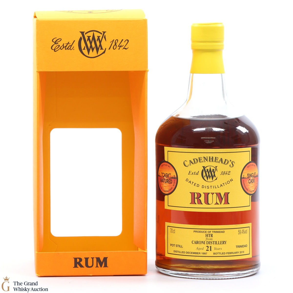 Caroni - 21 Year Old - Rum - Cadenhead's