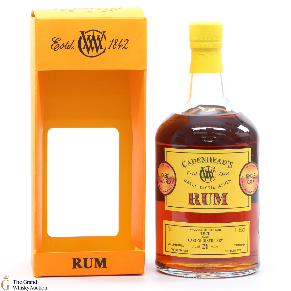 Caroni - 21 Year Old - Rum - Cadenhead's