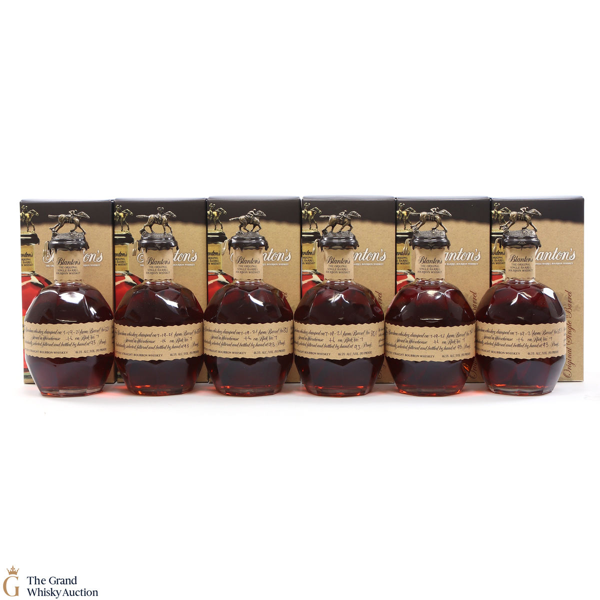 Blanton’s - Single Barrel Bourbon Original 6 x 70cl