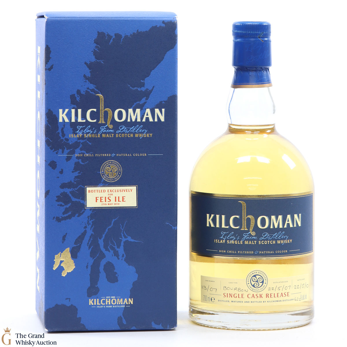 Kilchoman - 3 Year Old -  2010 Single Cask #113 - Feis Ile 2010