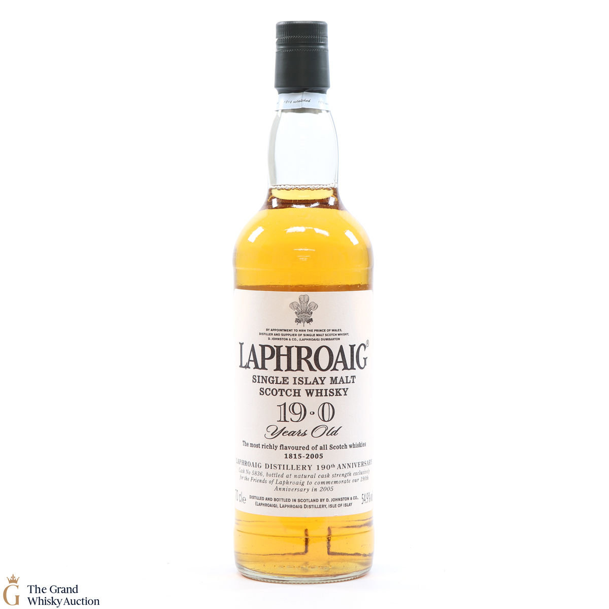 Laphroaig - 19 Year Old 19.0 Single Cask 190th Anniversary #5836 (SIGNED)