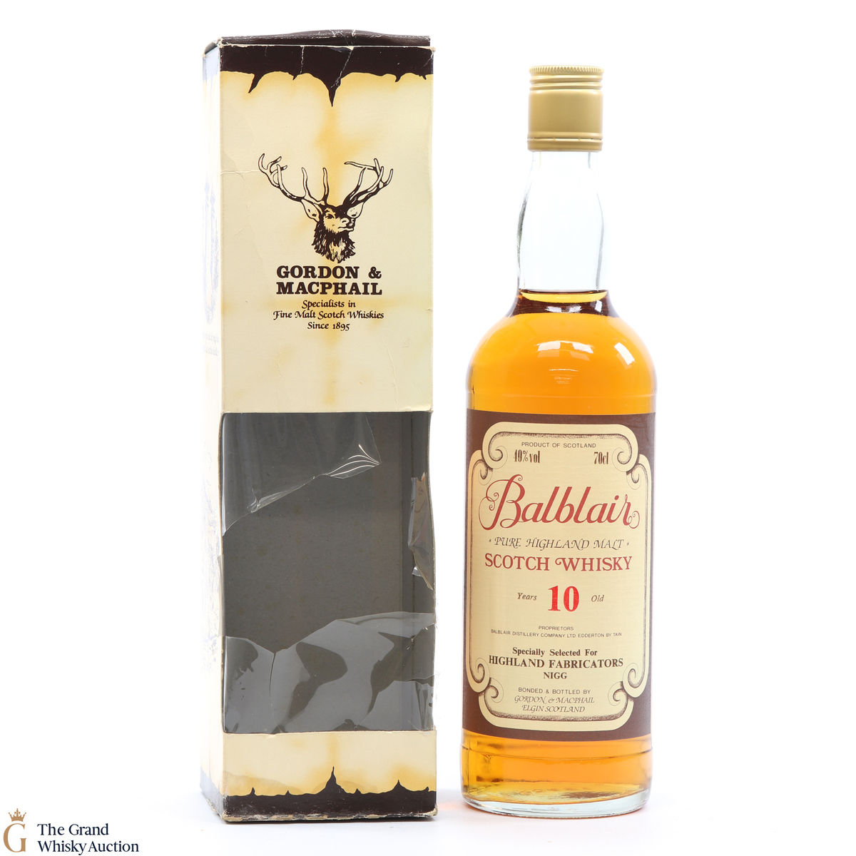 Balblair - 10 Year Old - Gordon & MacPhail - Highland Fabricators Nigg