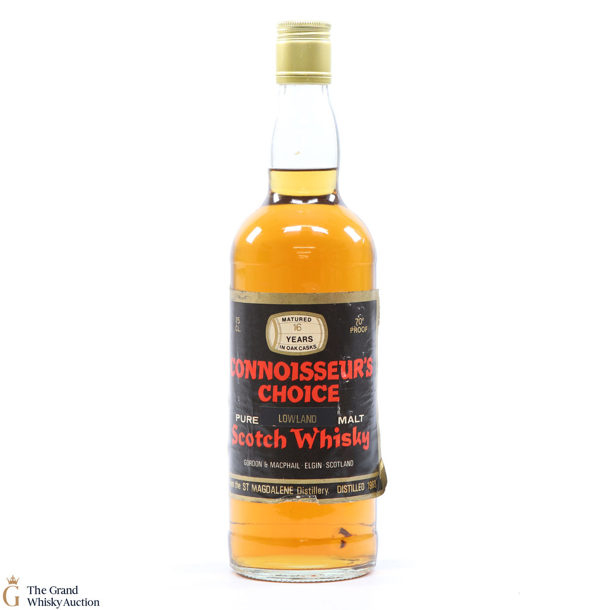 St Magdalene - 16 Year Old 1963 75cl Gordon and MacPhail Connoisseurs Choice 70 Proof (SIGNED)