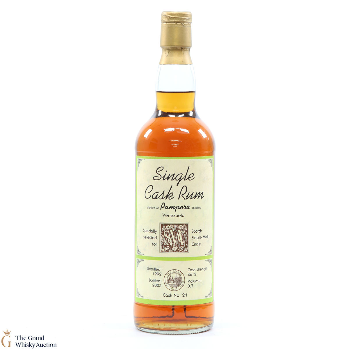 Pampero - 1992 Cask #21 - Scotch Single Malt Circle Rum