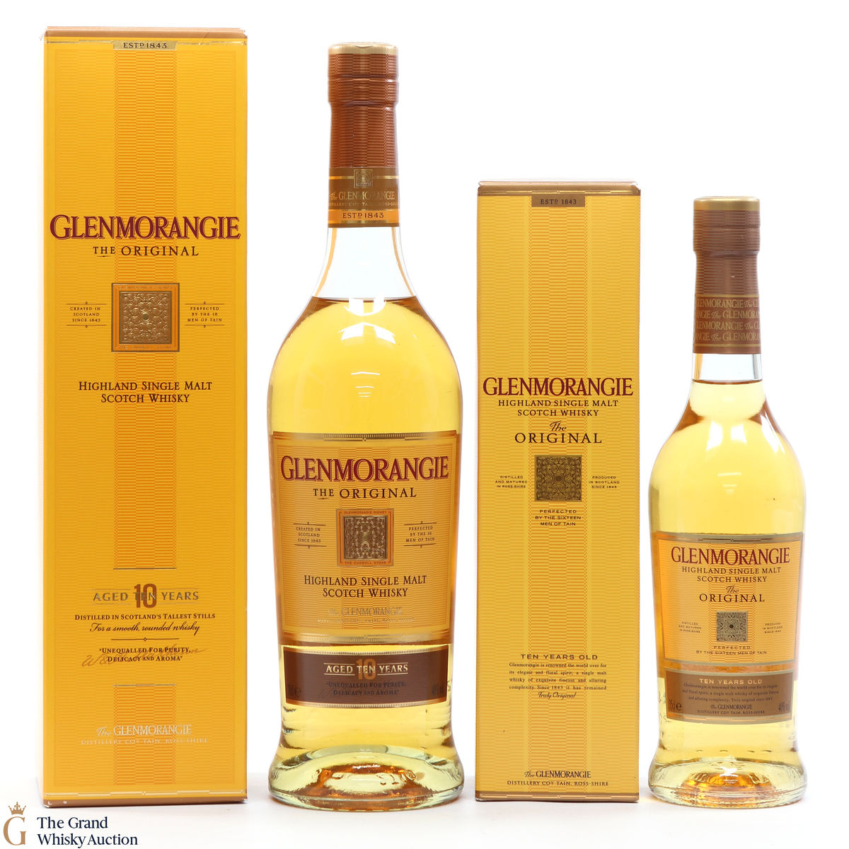 Glenmorangie - 10 Year Old (1x70cl, 1x35cl)