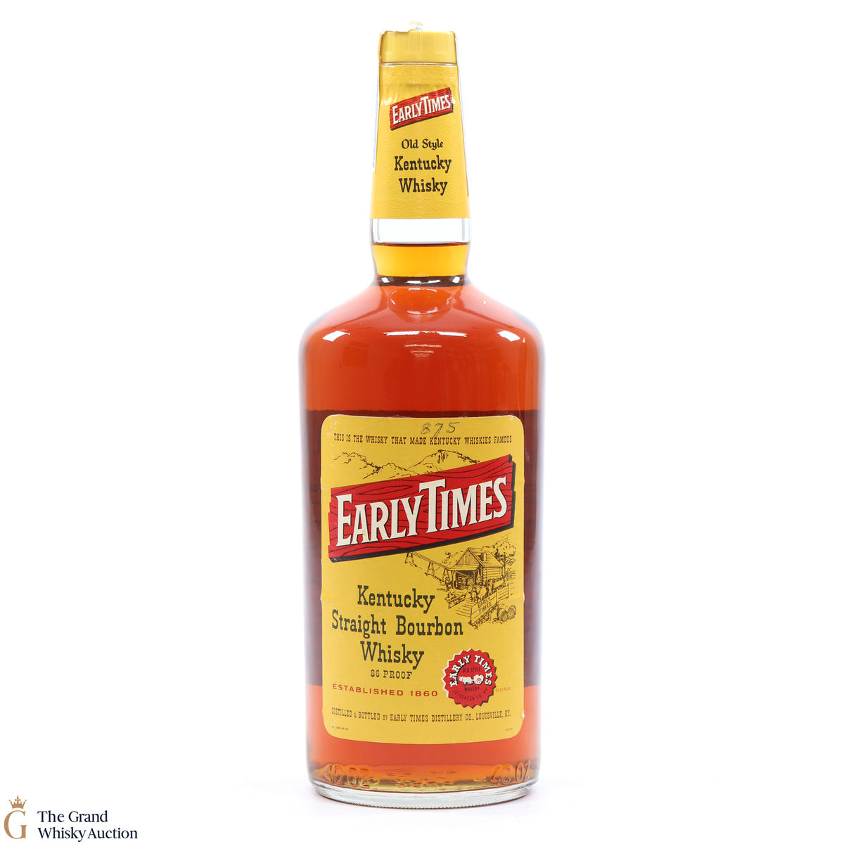 Early Times - 4 Year Old -  Kentucky Straight Bourbon Whisky
