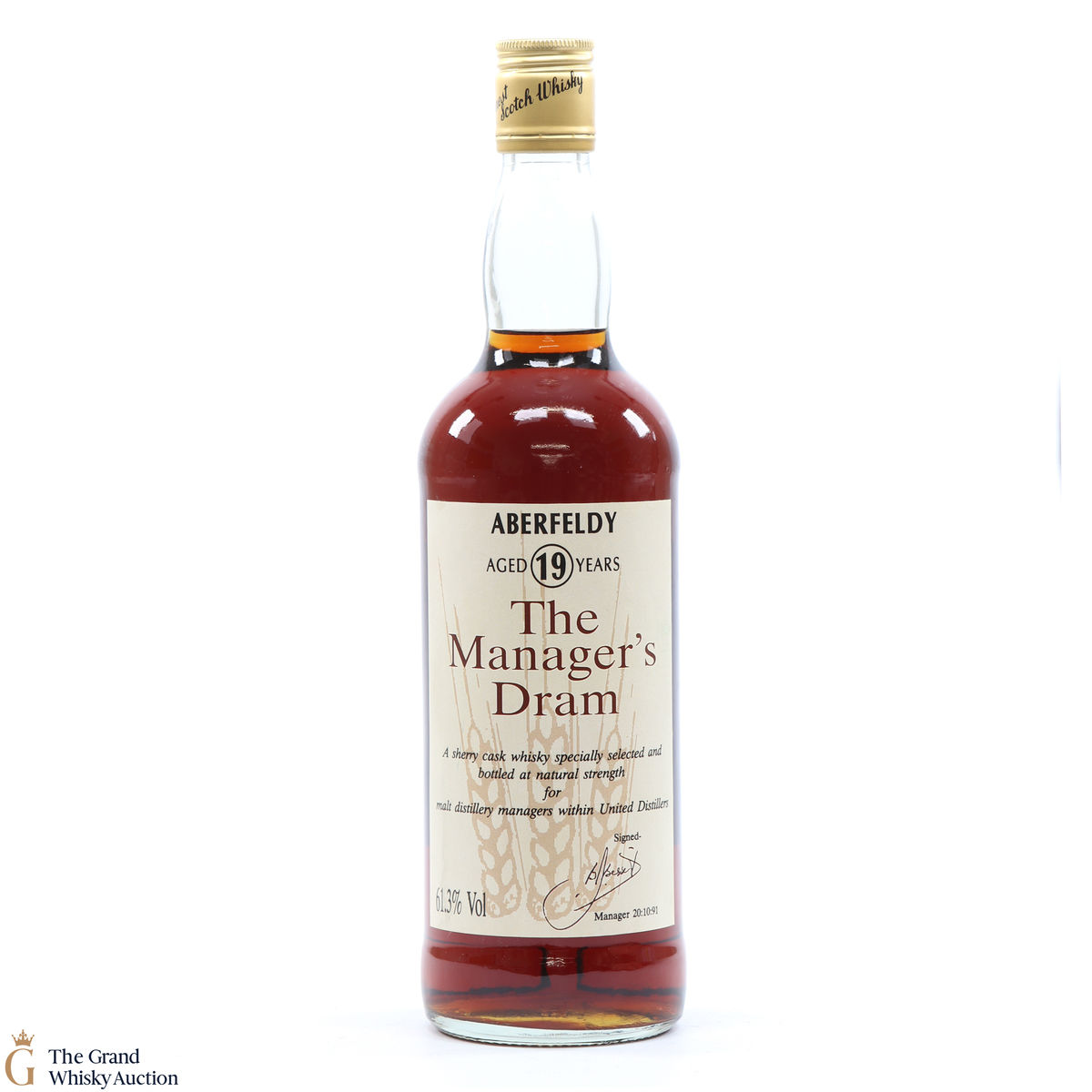 Aberfeldy - 19 Year Old - 1991 Manager's Dram 