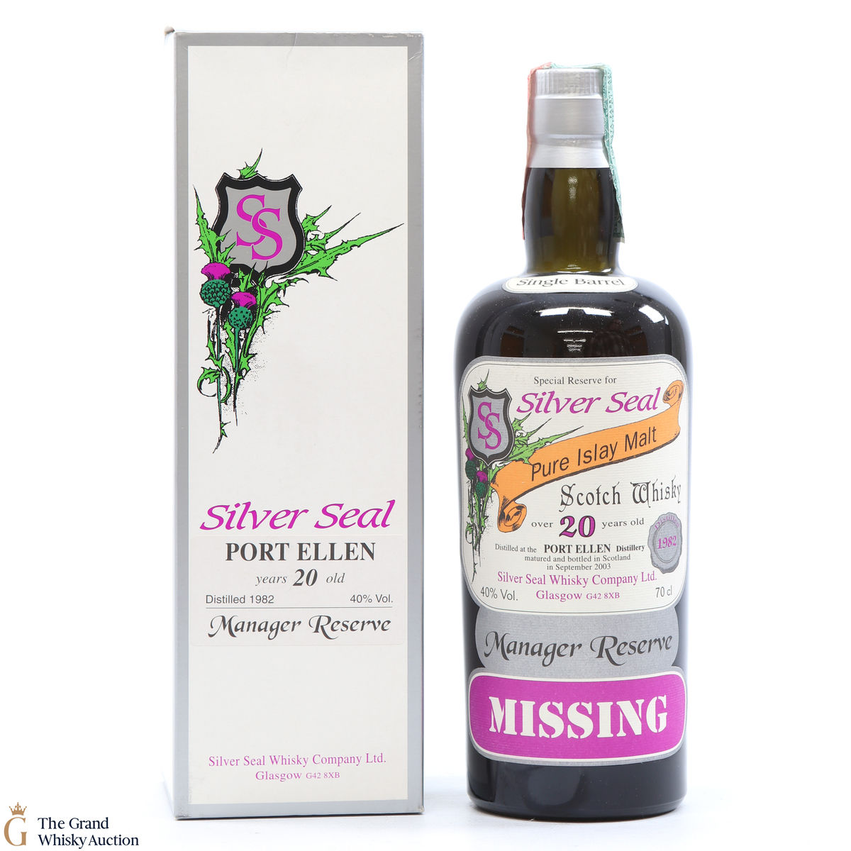 Port Ellen - 20 Year Old 1982 - Silver Seal 2003