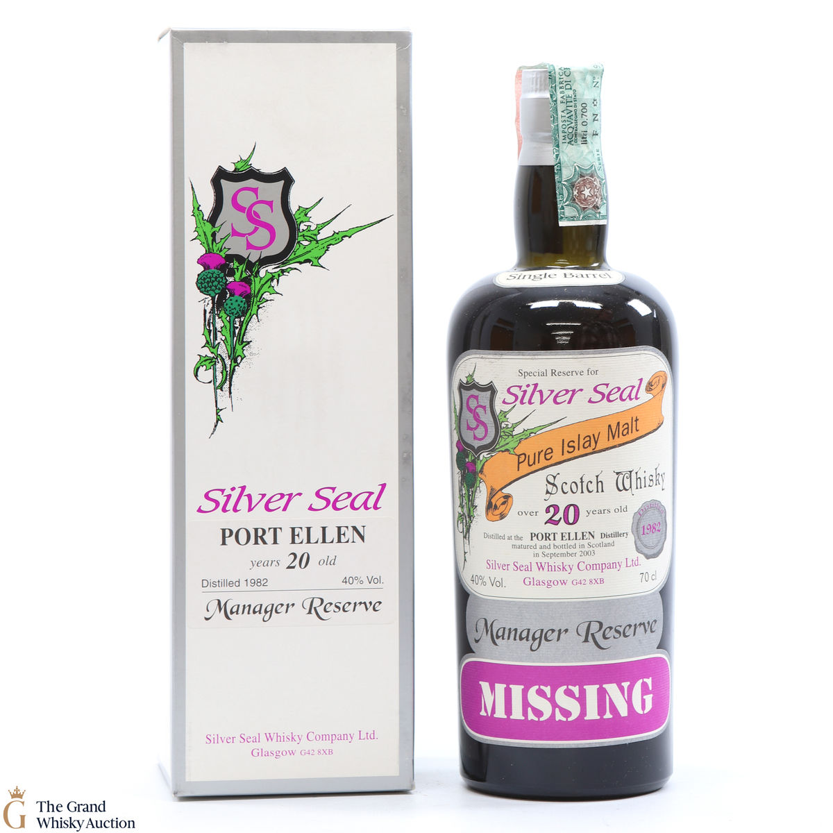 Port Ellen - 20 Year Old 1982 - Silver Seal 2003