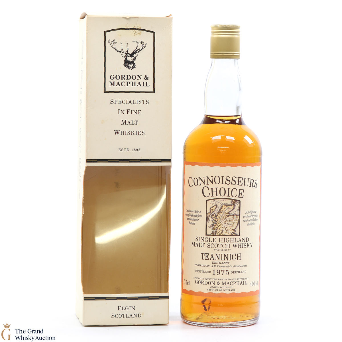 Teaninich - 1975 Connoisseurs Choice  Gordon and Macphail
