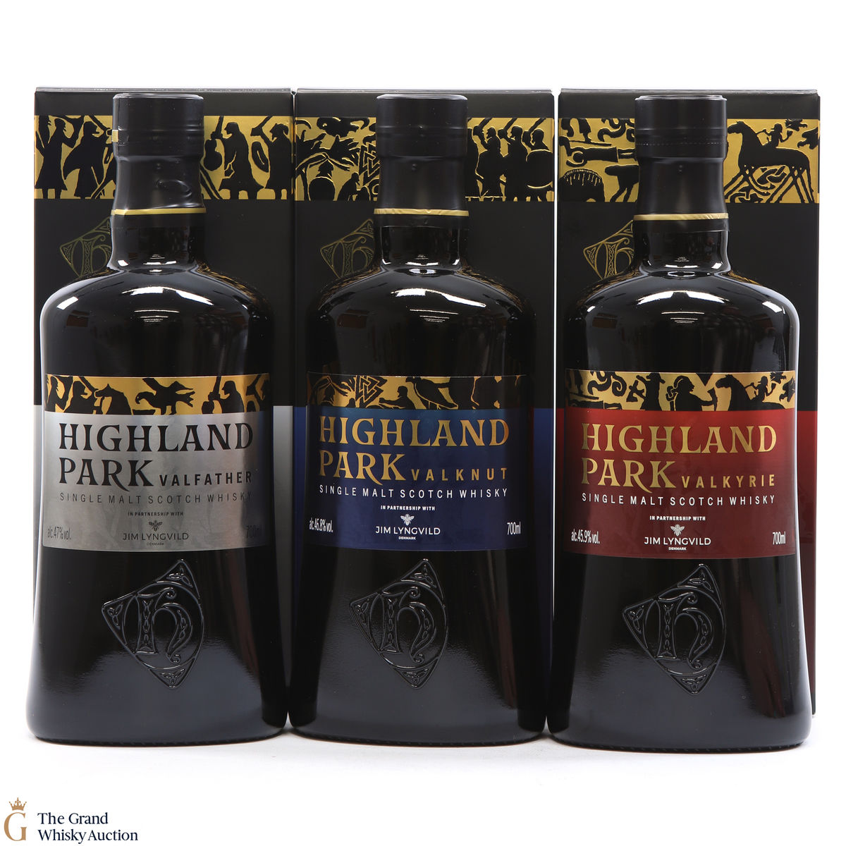 Highland Park - Viking Legend Series (3x70cl)