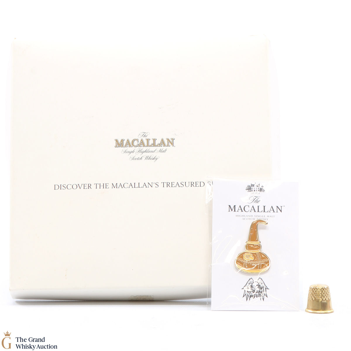 Macallan - Wee Dram (Thimble Style) & Badge