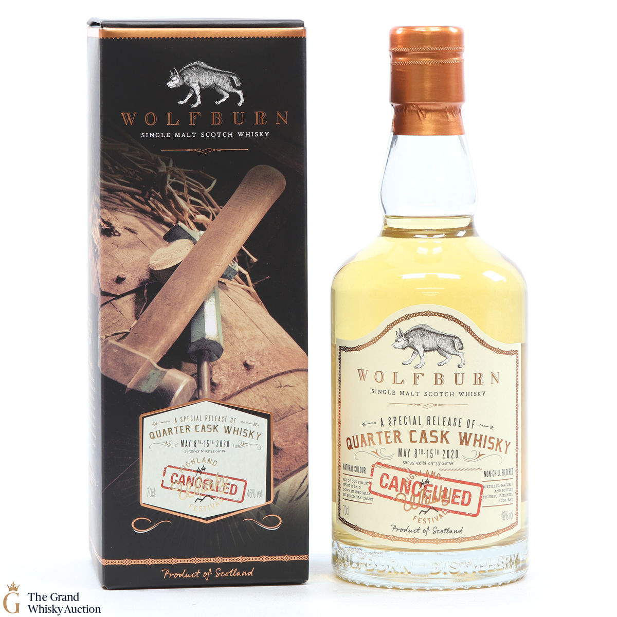 Wolfburn - Quarter Cask - Highland Whisky Festival (Cancelled) 2020 
