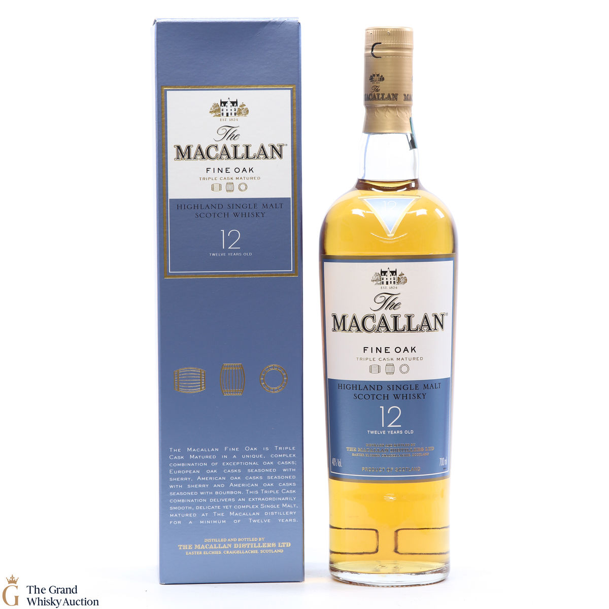 Macallan - 12 Year Old - Fine Oak 