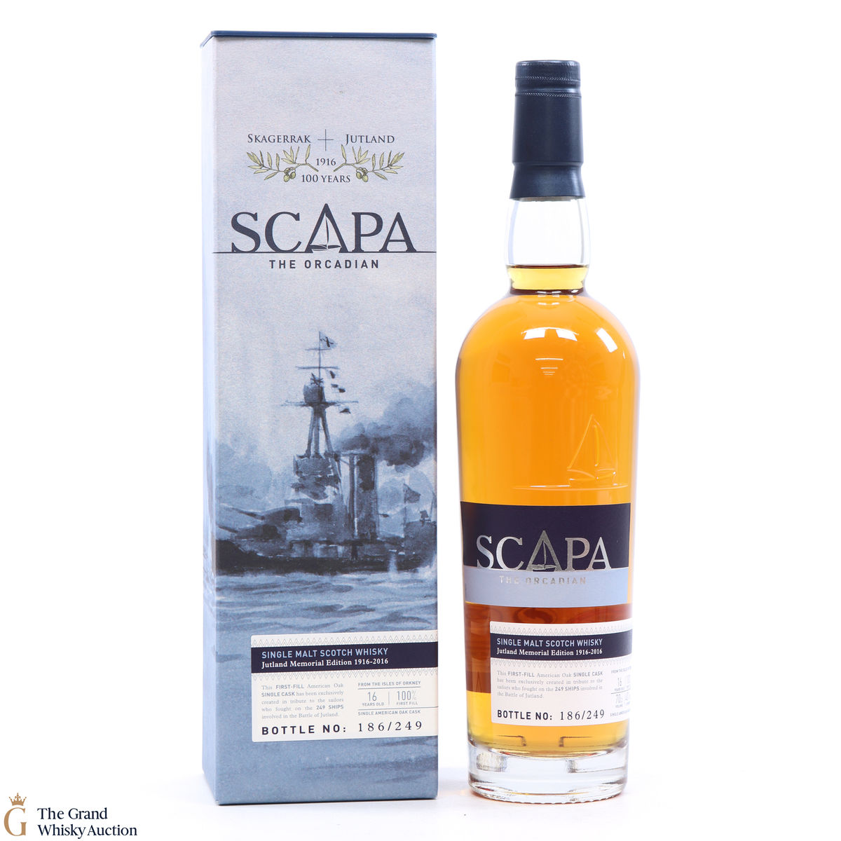 Scapa - 16 Year Old  - Jutland Memorial 100th Anniversary Edition - Single Cask