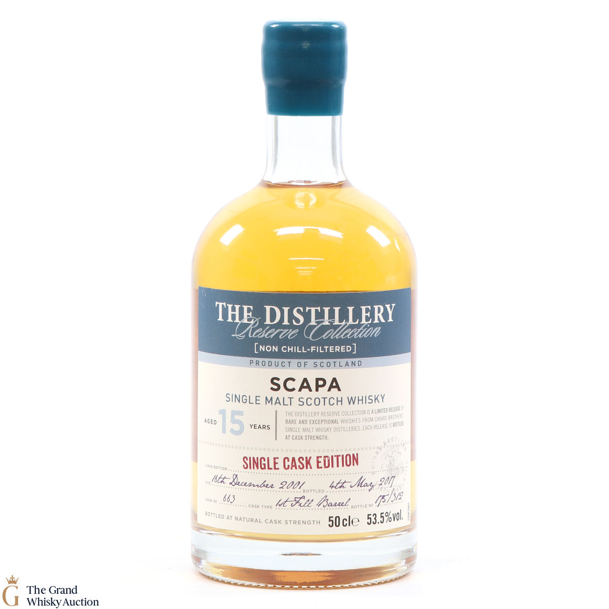 Scapa - 15 Year Old 2001 - Single Cask #663
