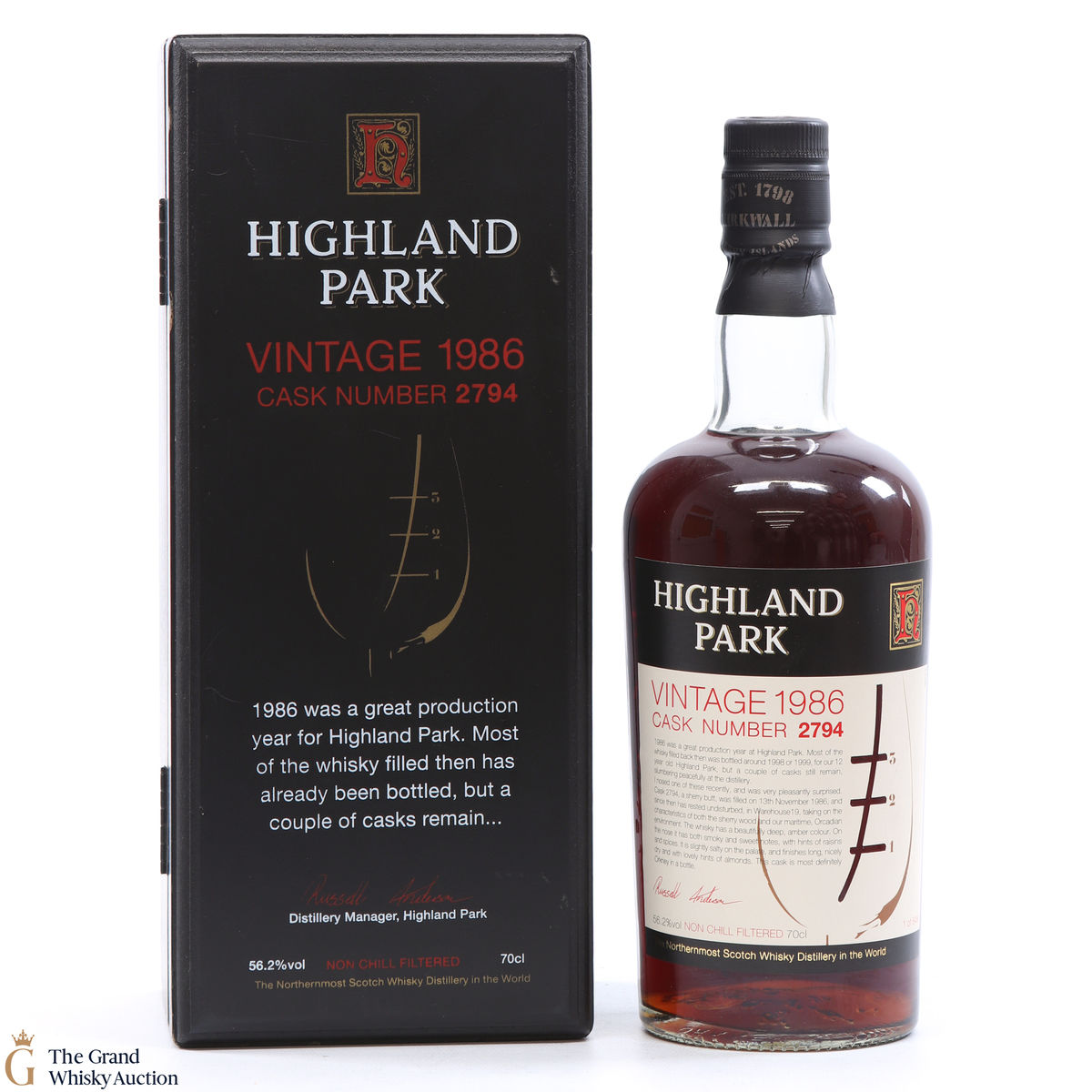 Highland Park - 1986 Single Cask #2794