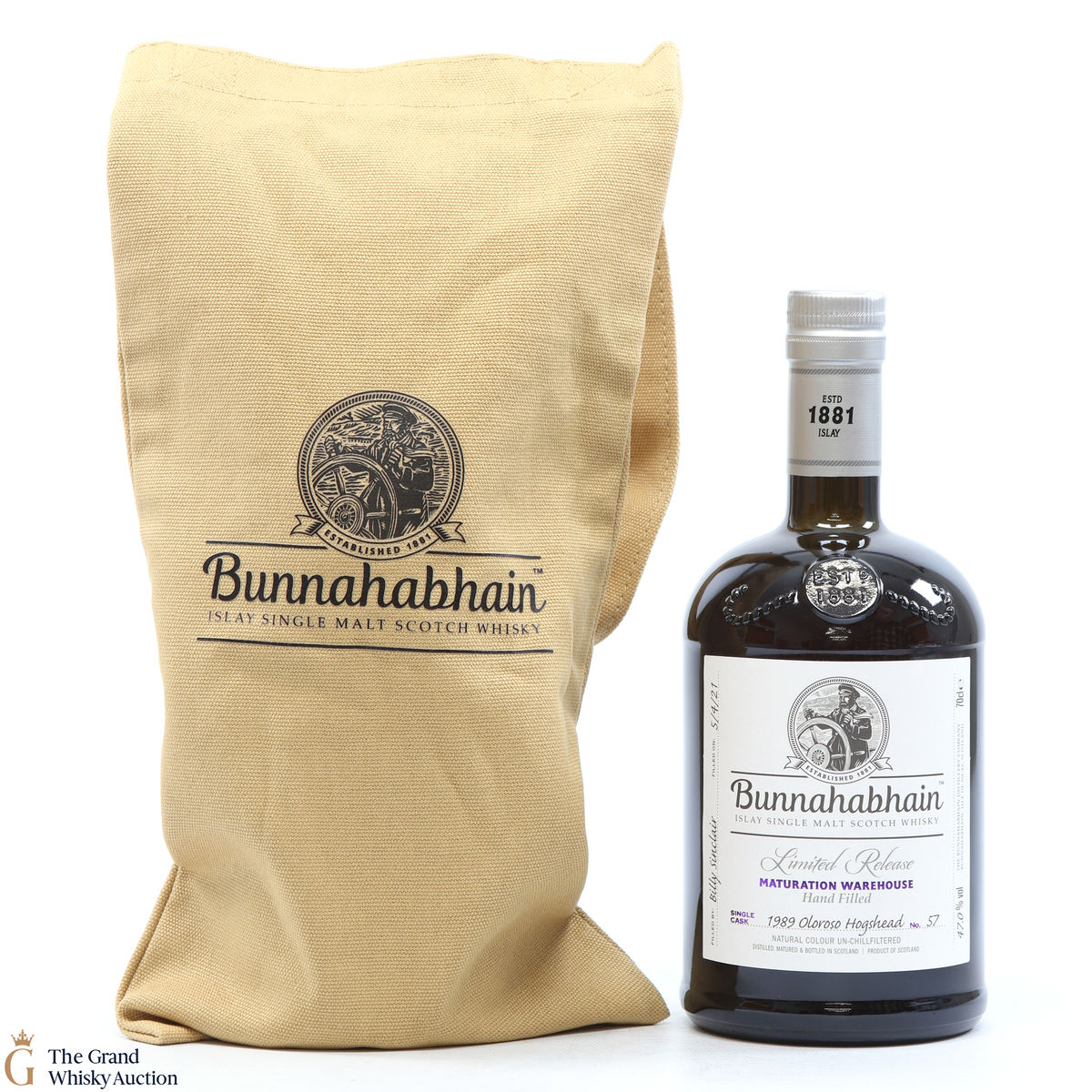 Bunnahabhain - 1989 Oloroso Hogshead #57 - Hand Fill