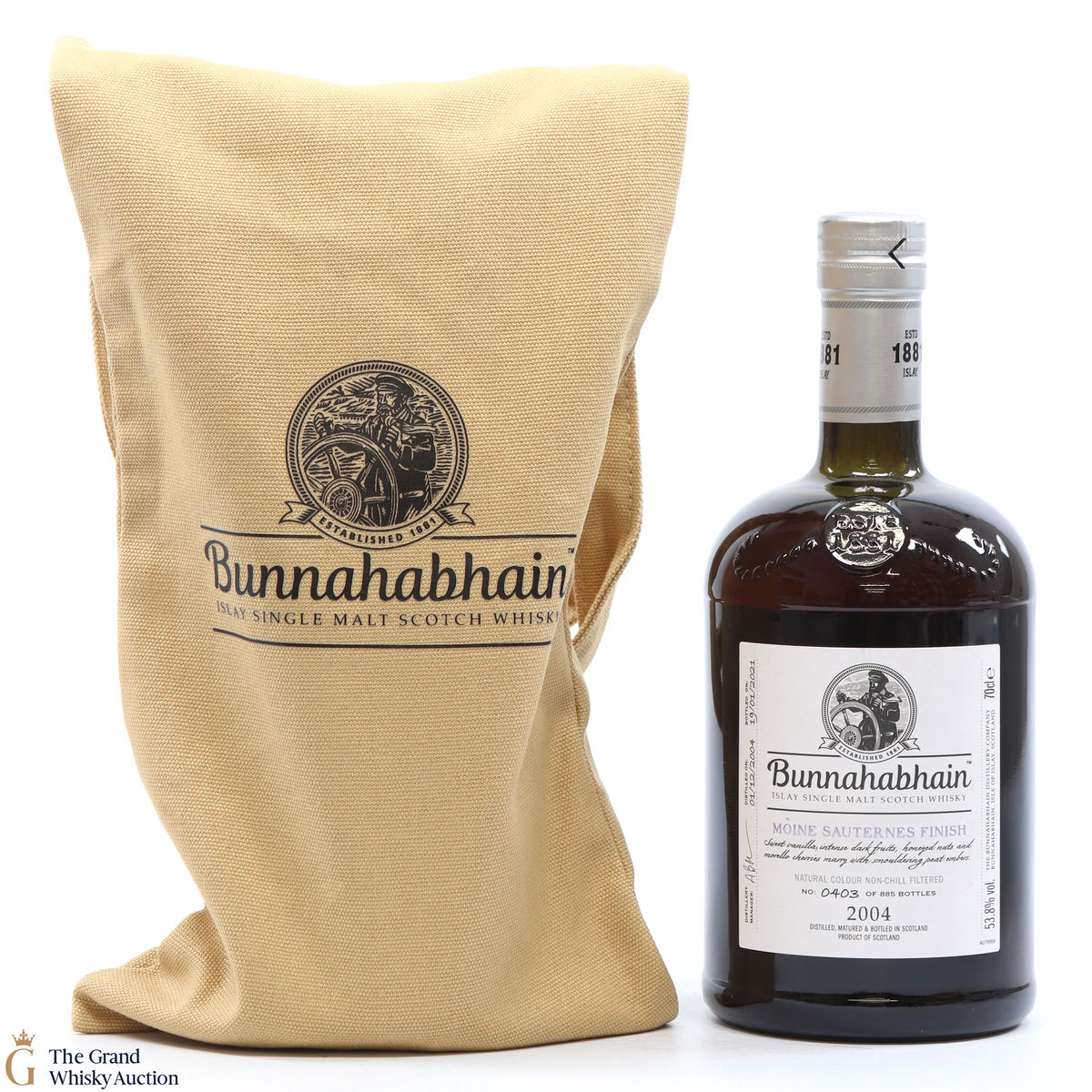 Bunnahabhain - Moine Sauternes Finish 2004