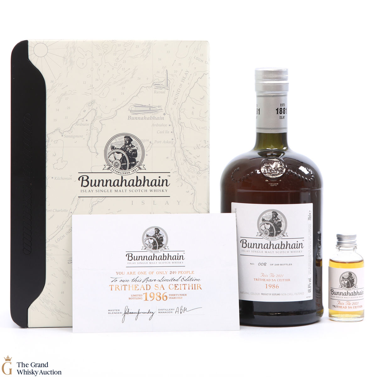 Bunnahabhain - 34 Year Old 1986 Trithead Sa Ceithir Feis Ile 2021 + Sample