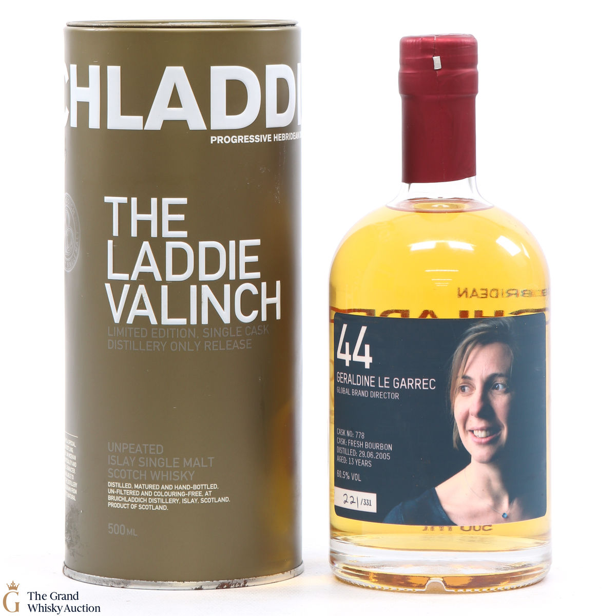 Bruichladdich - 13 Year Old - Valinch 44 - Geraldine Le Garrec 50cl