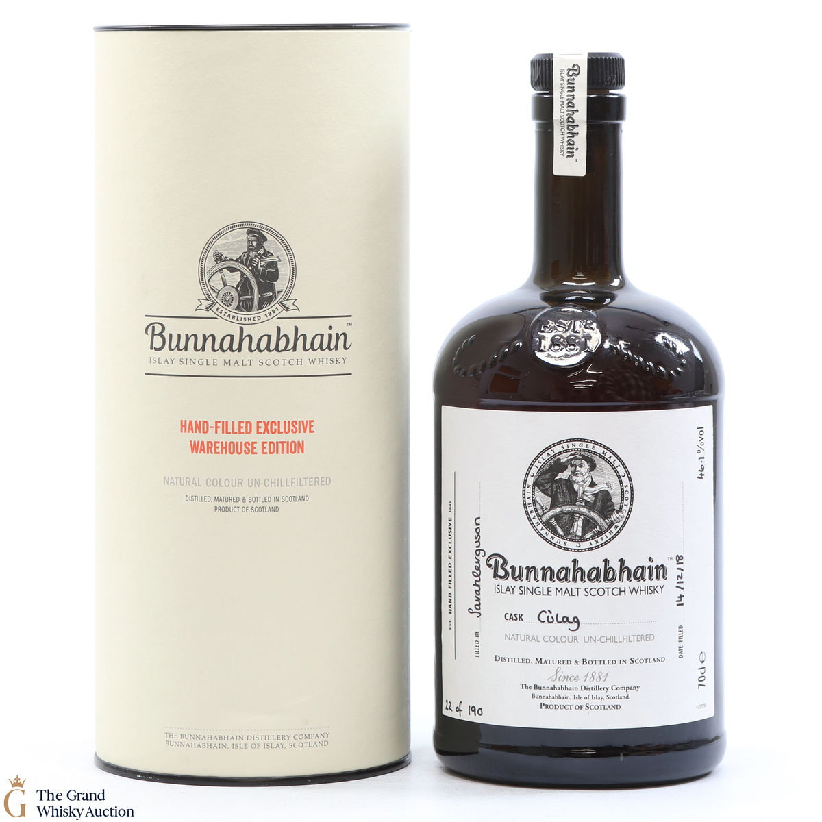 Bunnahabhain - 18 Year Old - Hand Filled (Culag)