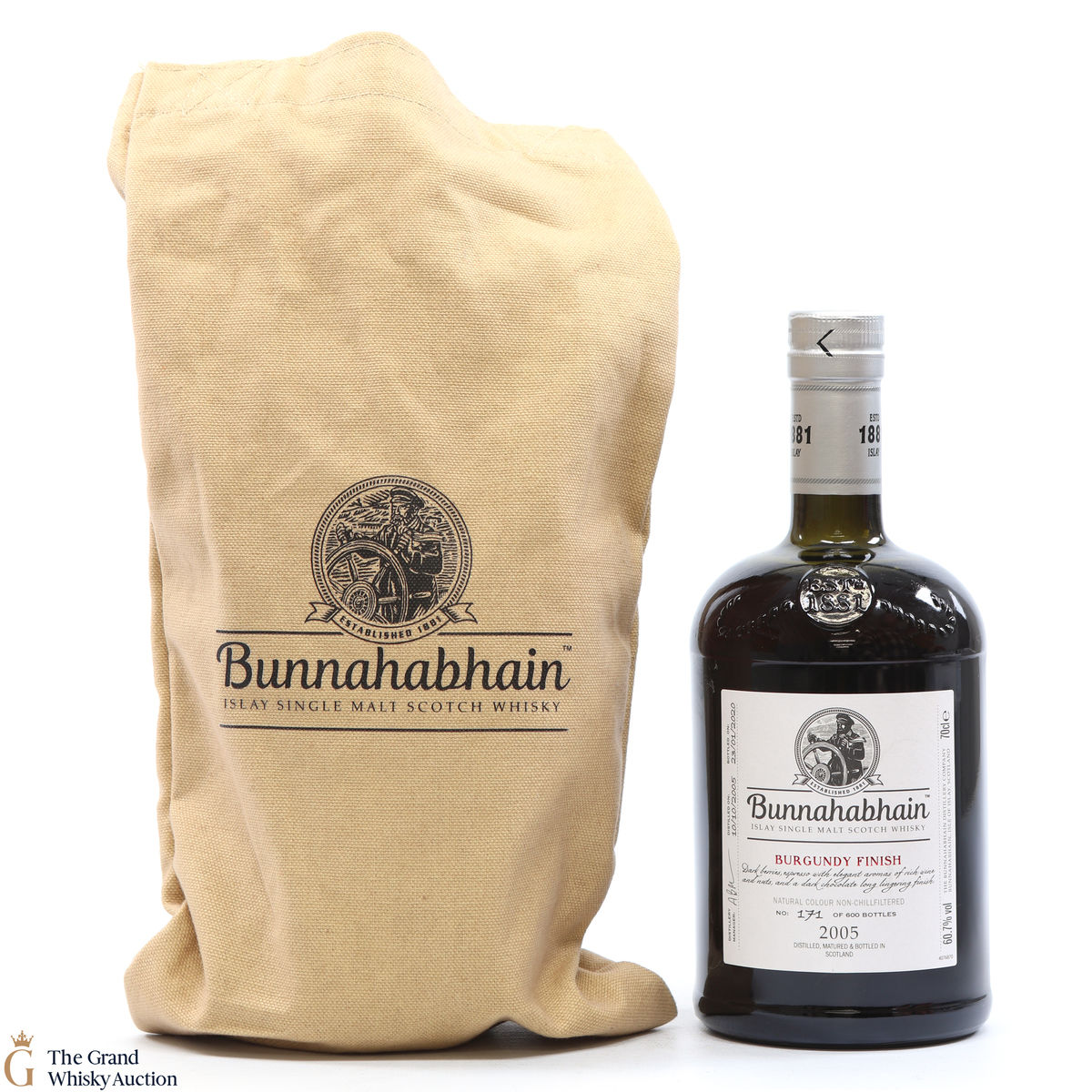 Bunnahabhain - 14 Year Old (2005) Burgundy Finish 