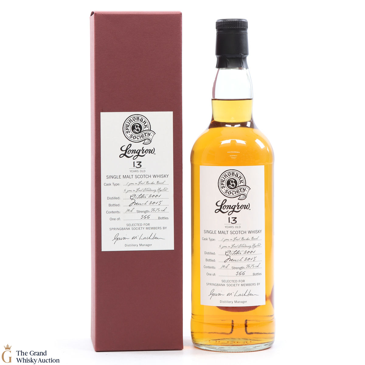 Longrow - 13 Year Old 2001 - Springbank Society