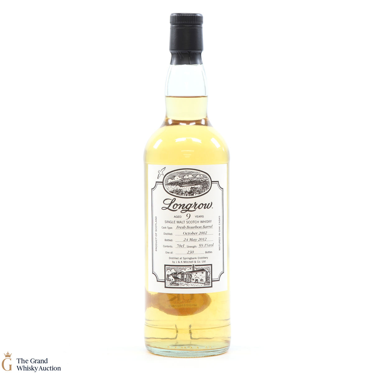 Longrow - 9 Year Old 2002 - Fresh Bourbon Barrel 2012