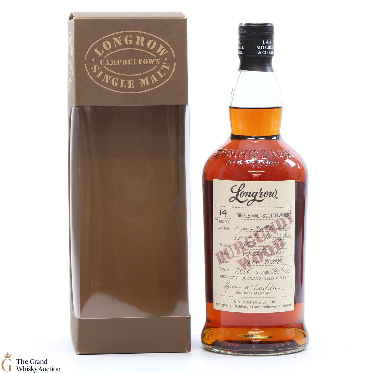 Longrow - 14 Year Old 2007 - Burgundy Wood