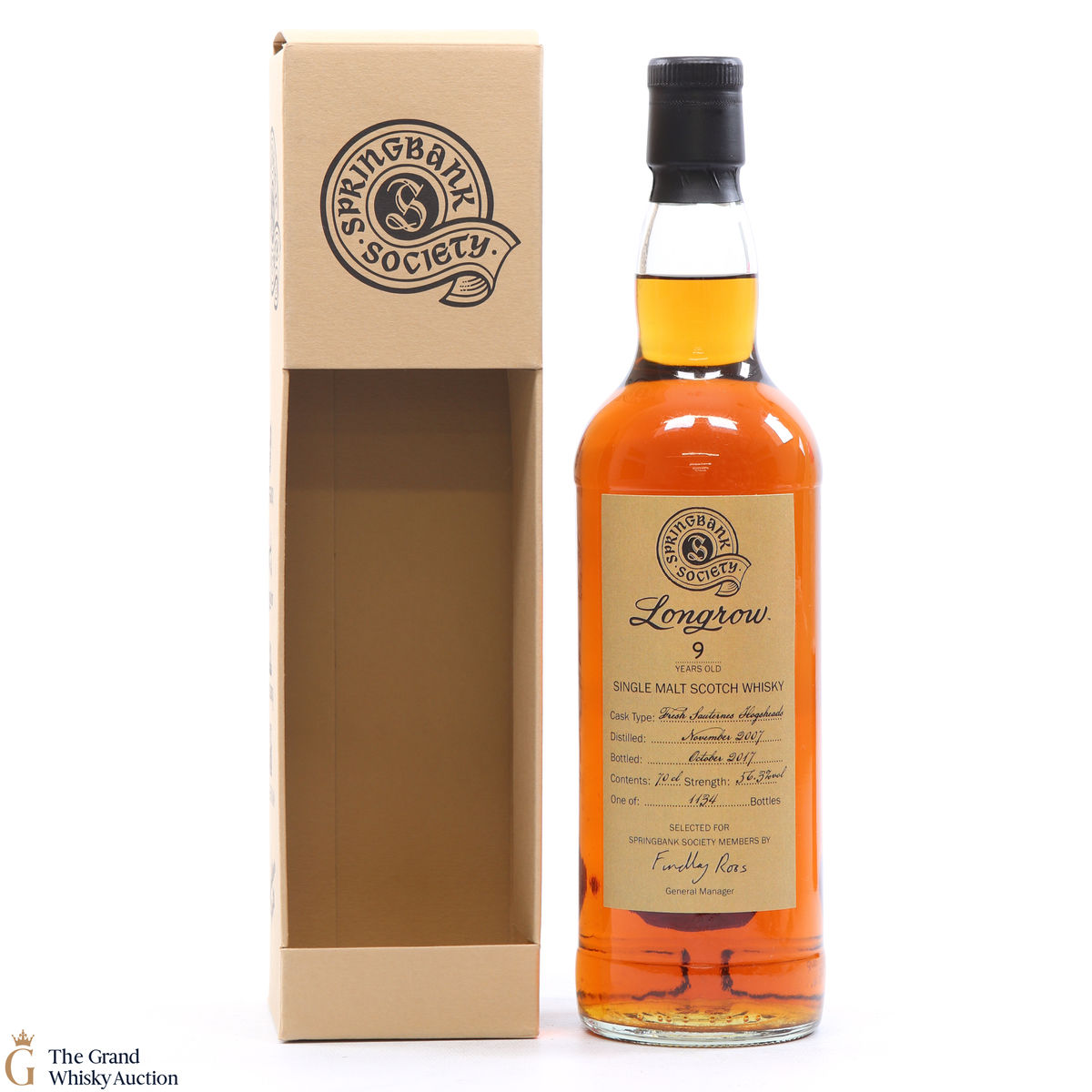 Longrow - 9 Year Old 2007 - Springbank Society