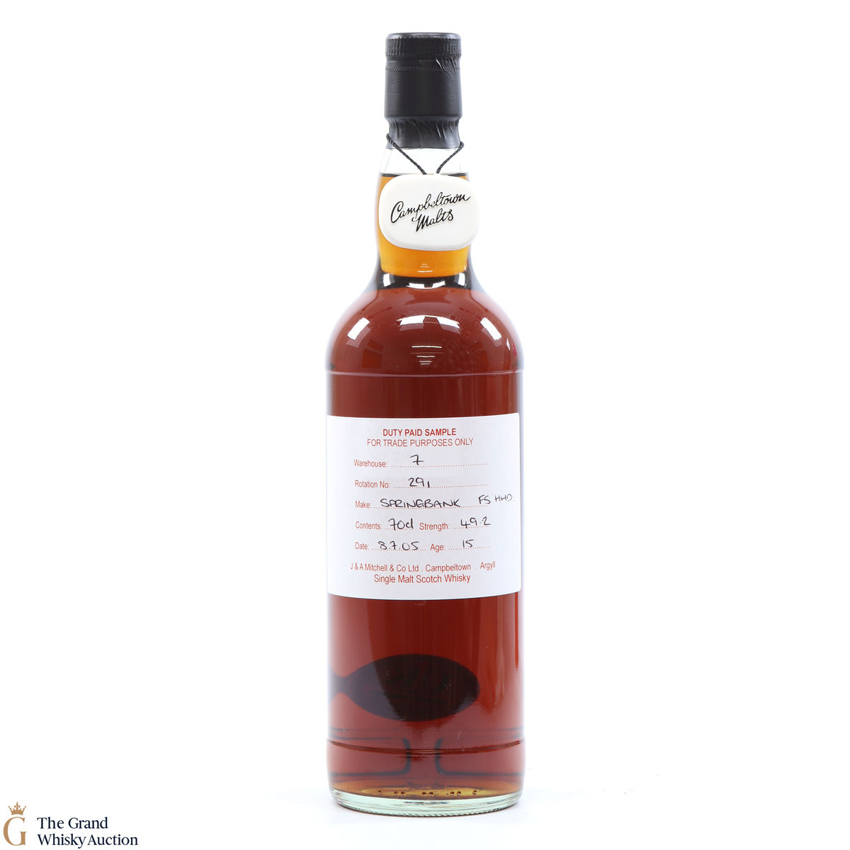Springbank - 15 Year Old - 2005 Duty Paid Sample Fresh Sherry Hogshead