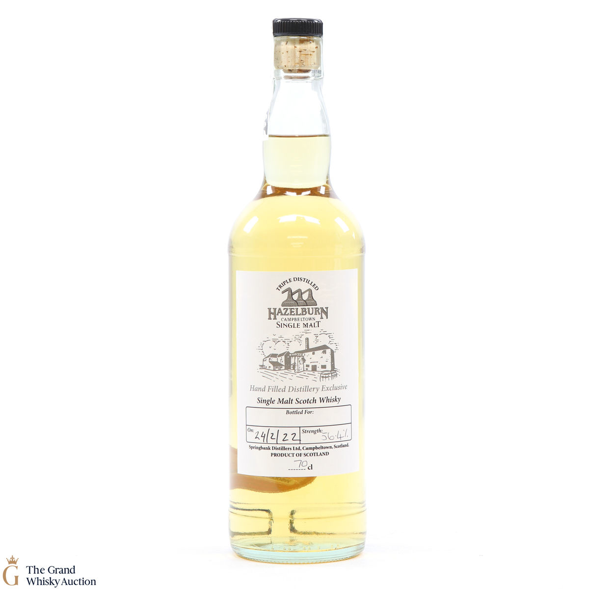 Hazelburn - Hand Fill 2021 56.4%