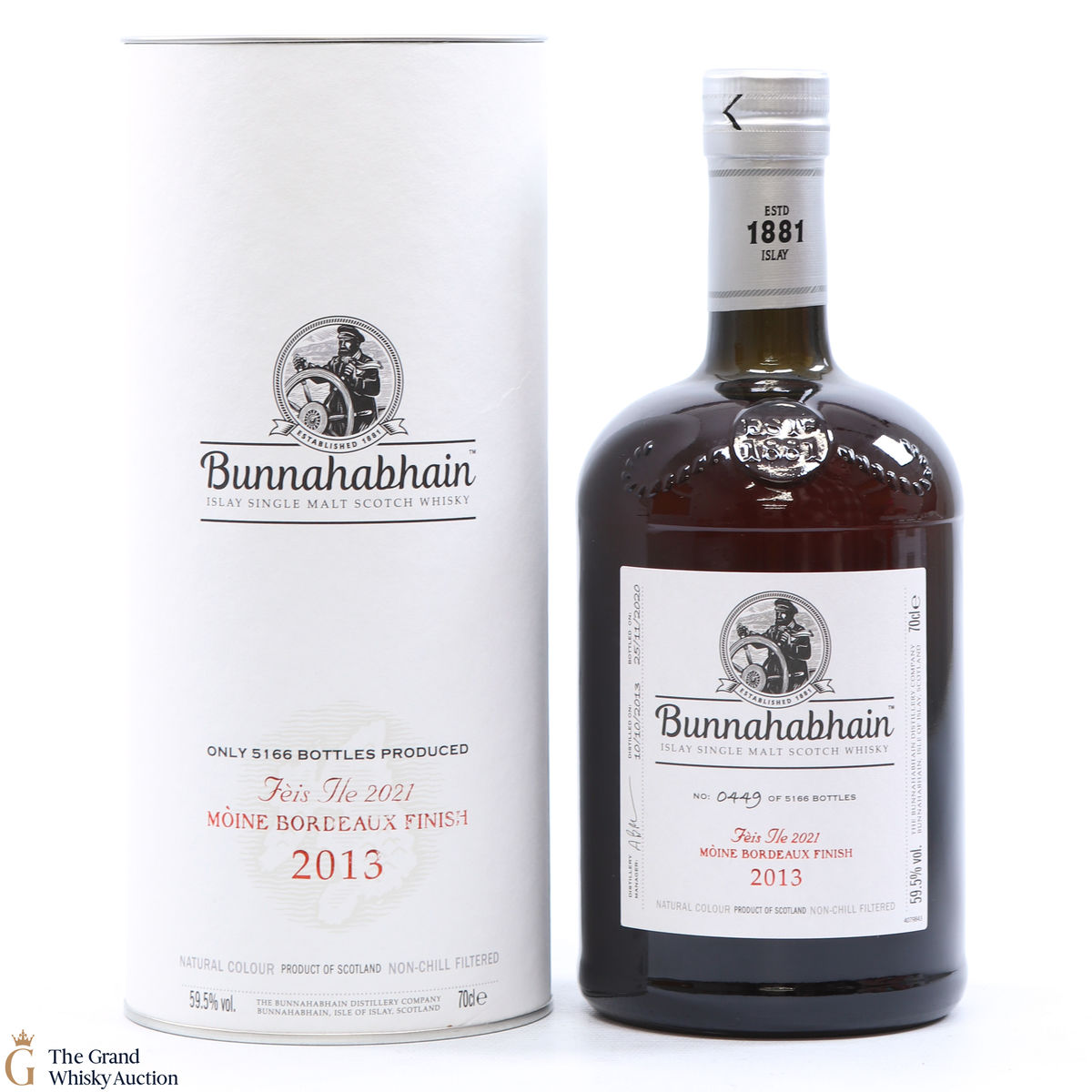 Bunnahabhain - Moine Bordeaux Finish 2013 - Feis Ile 2021