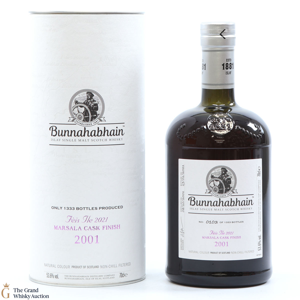Bunnahabhain - Marsala Cask Finish 2001 - Feis Ile 2021
