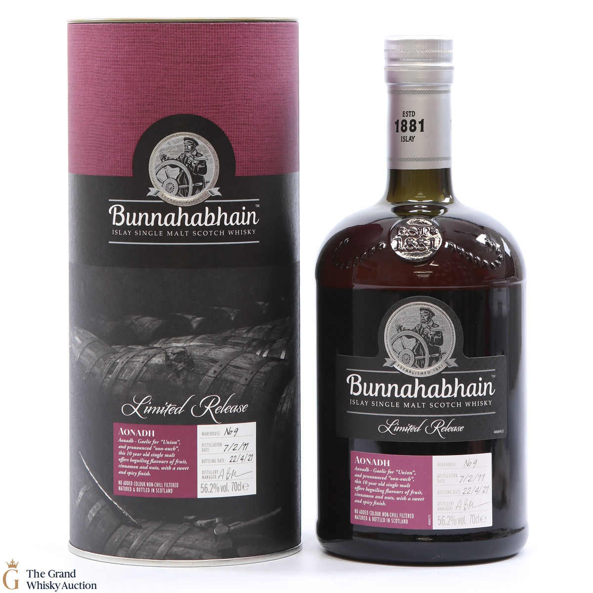 Bunnahabhain - 10 Year Old 2011 Aonadh Limited Release 2021